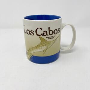Starbucks Coffee Los Cabos Mexico Global Icon Mug Cup 2015 Series Cream 16 floz